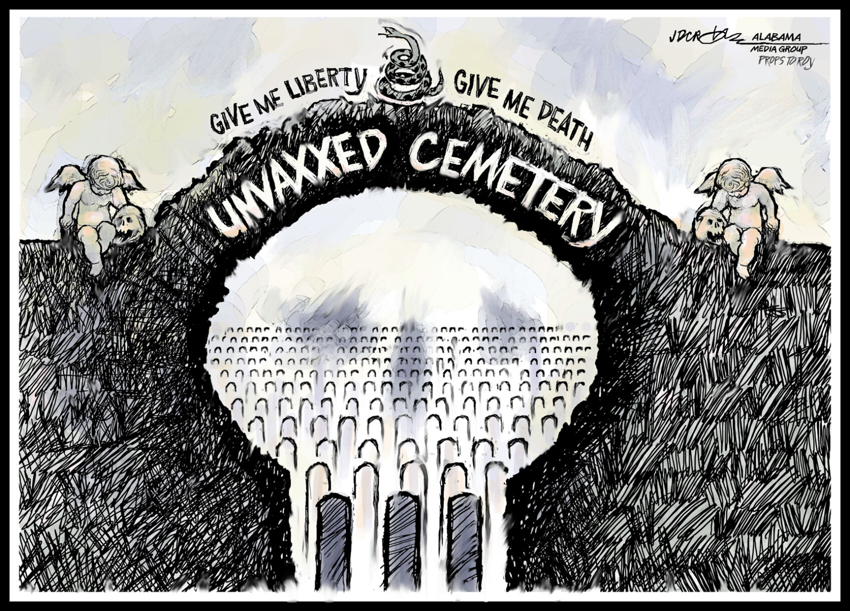 Unvaxxed Cemetery: The last place you want to exercise your liberty